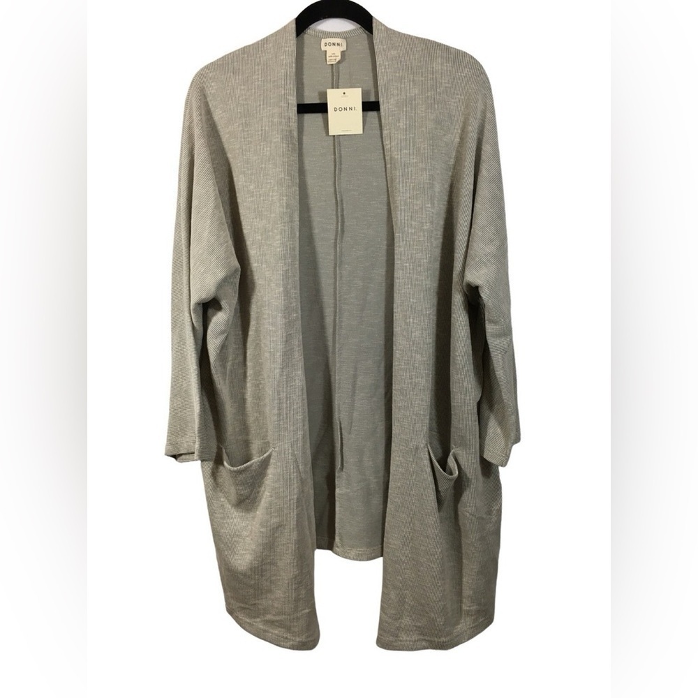 NWT Donni open front cardigan